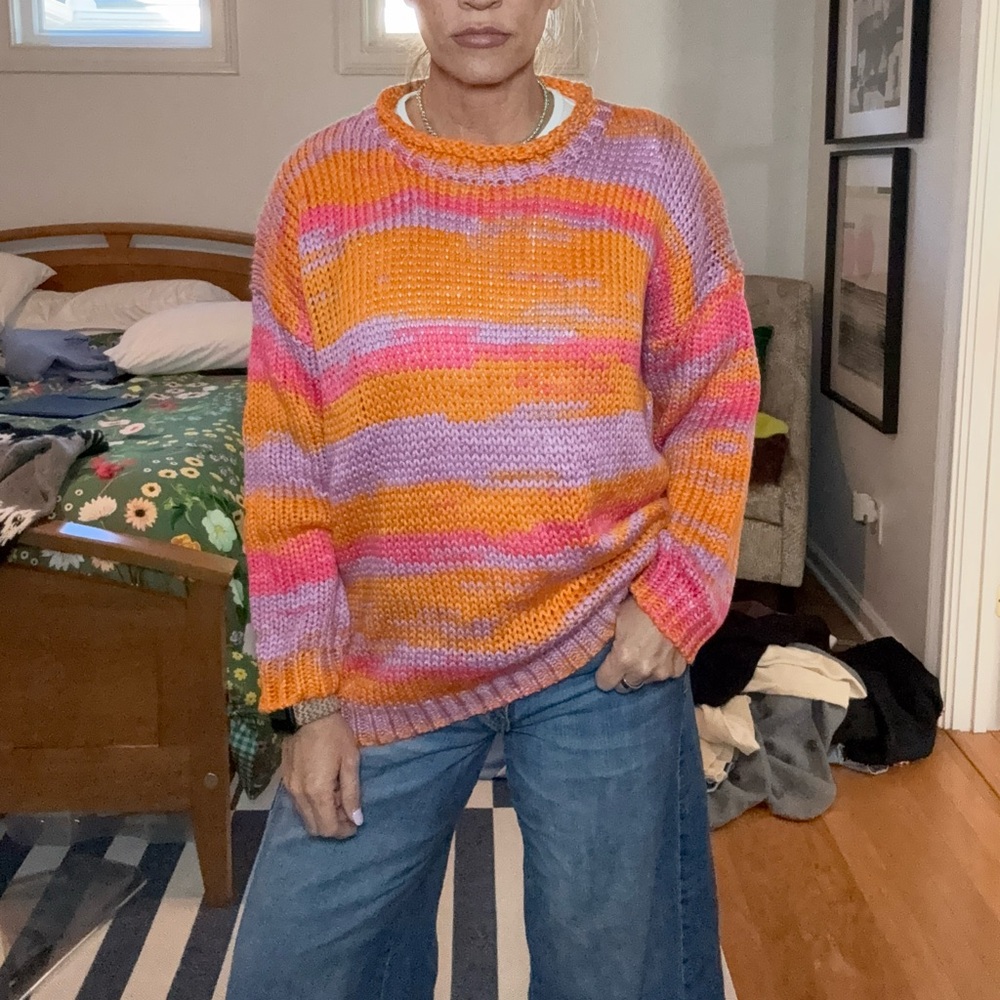 Fable Multicolor Knit Sweater